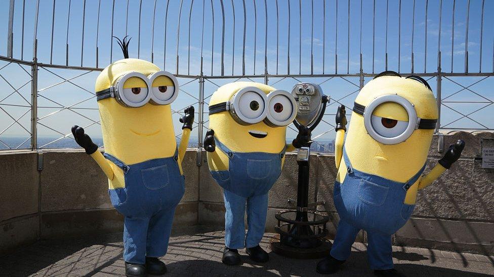 Minions on the Empires State building