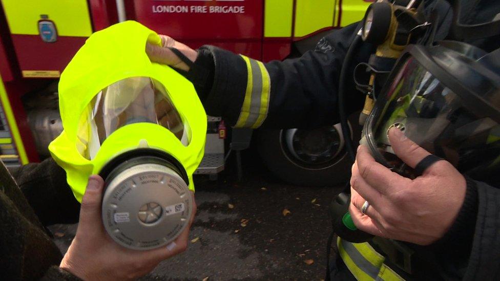 LFB smoke hood