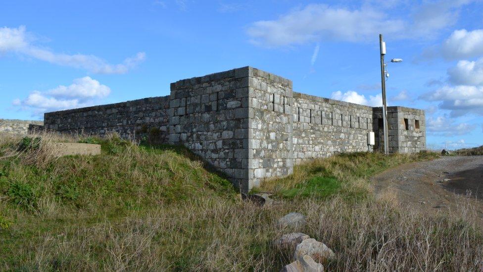 Fort Doyle in Alderney