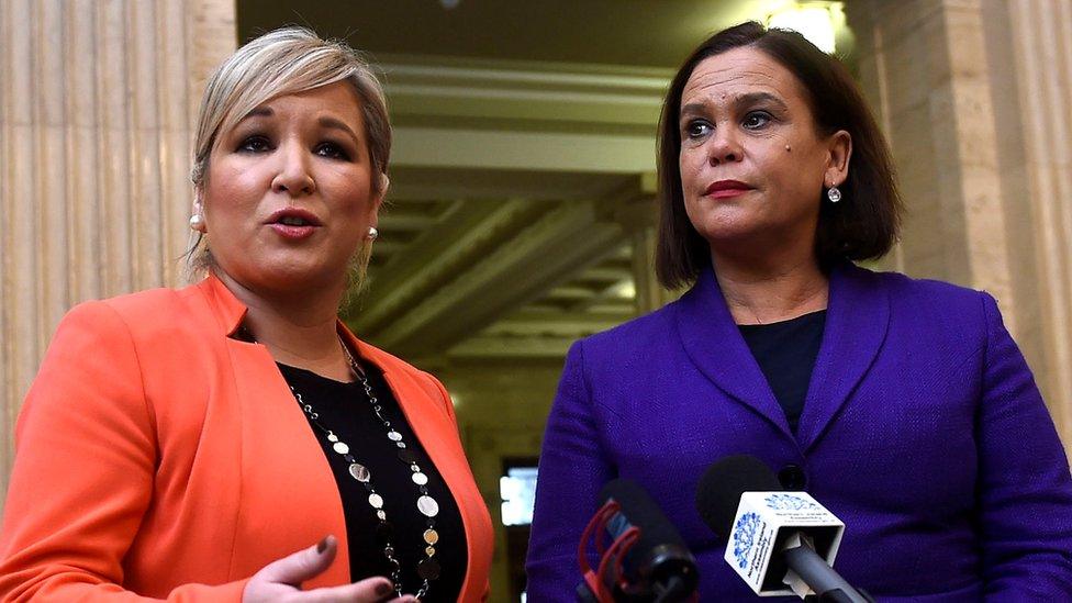 Michelle O'Neill and Mary Lou McDonald