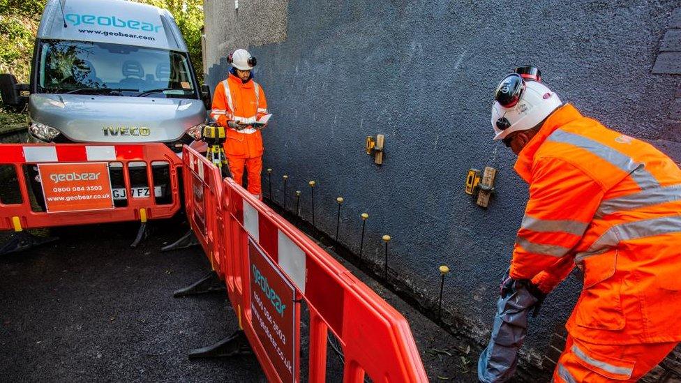 Work on the buildings in Bristol.