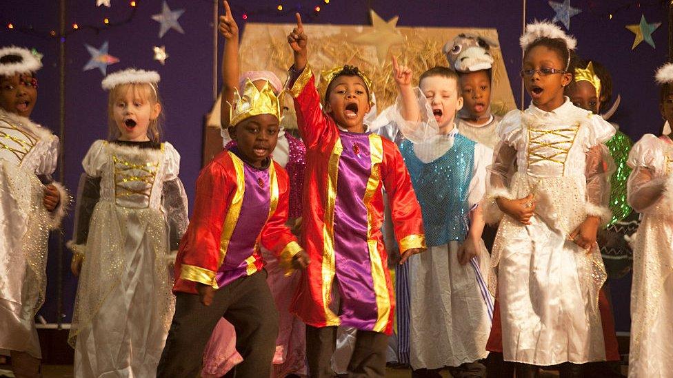 Performing in the Nativity