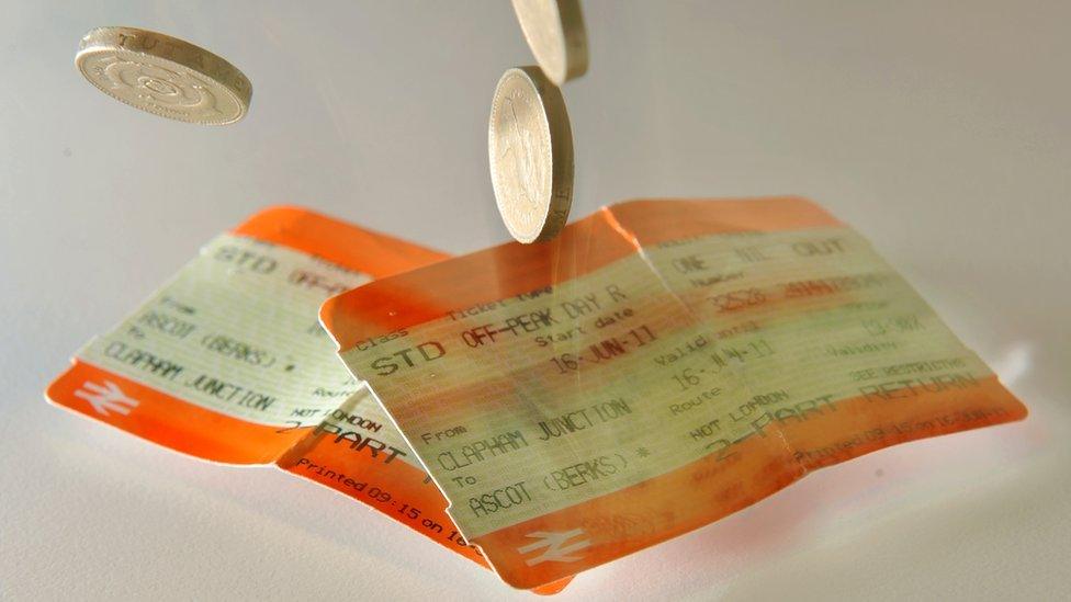 Train tickets