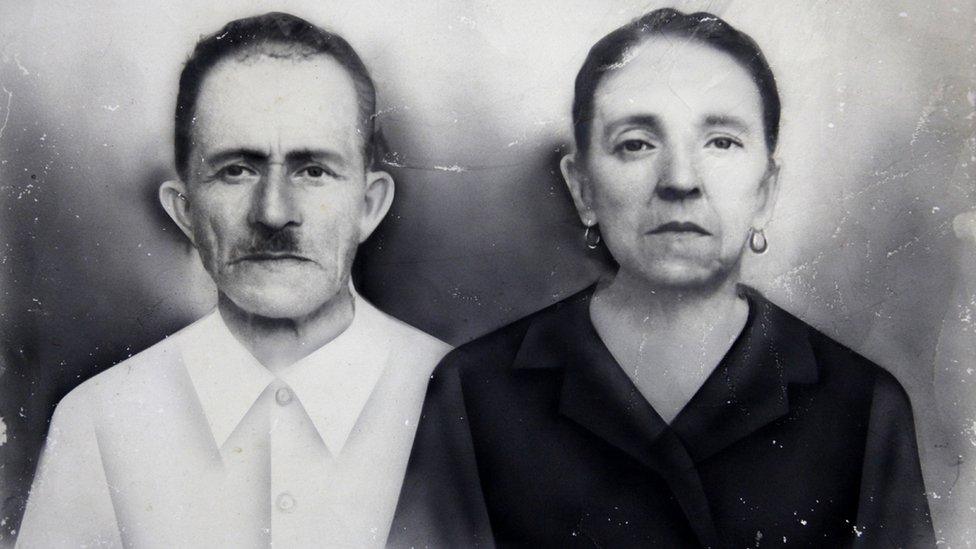 Jesus Abad Colorado's grandparents