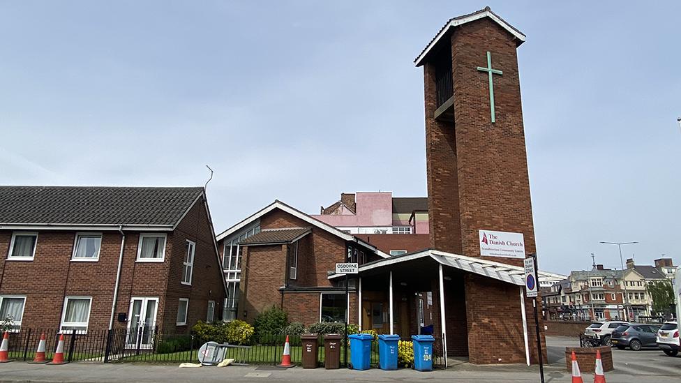 Exterior of the church