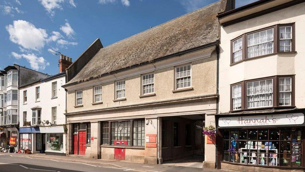 Sorting office Cullompton