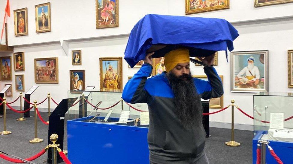 Sikh religious items in Derby