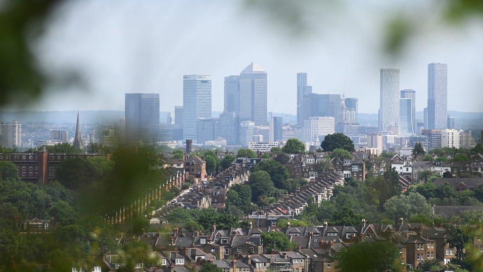 London skyline