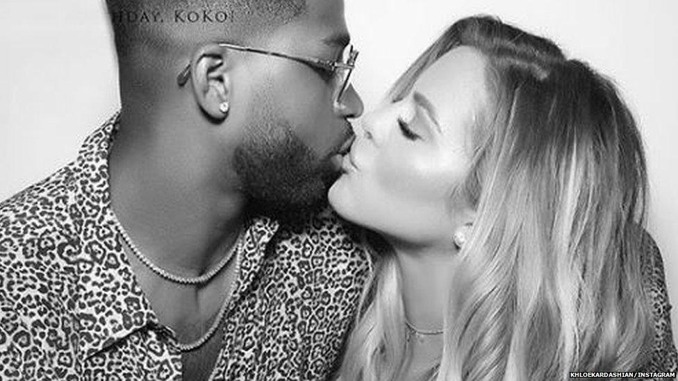 Khloe and Tristan