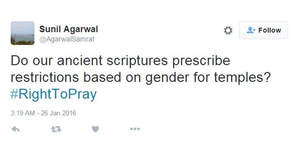 Do our ancient scriptures prescribe restrictions based on gender for temples? #RightToPray