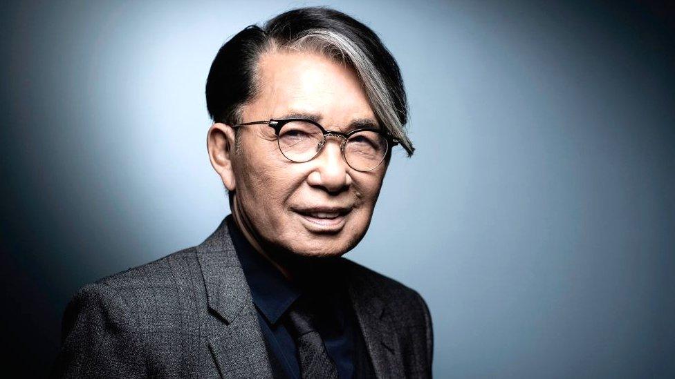 Japanese-French fashion designer Kenzo Takada