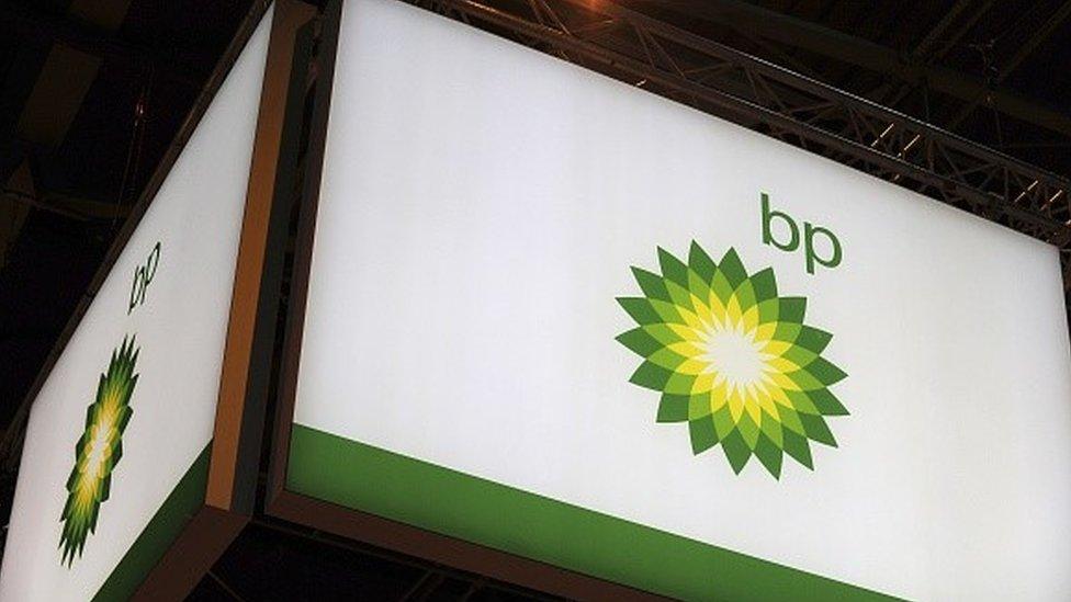 BP sign