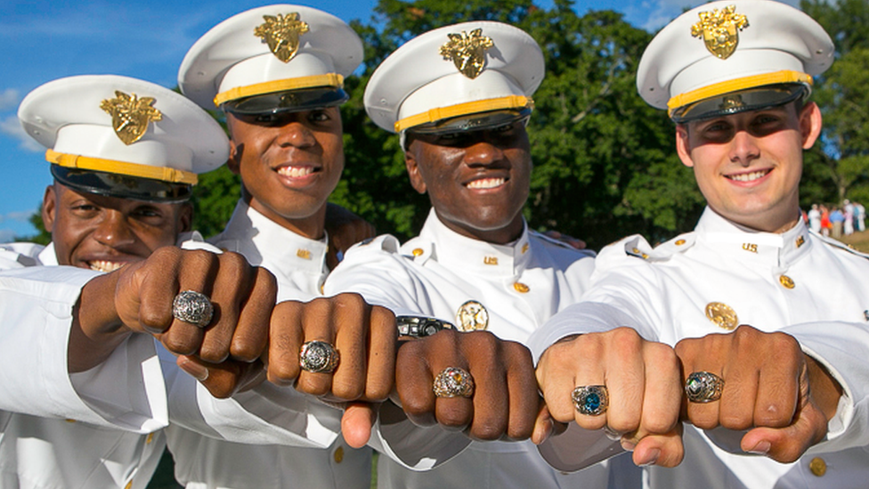 Cadets at the West Point Academy