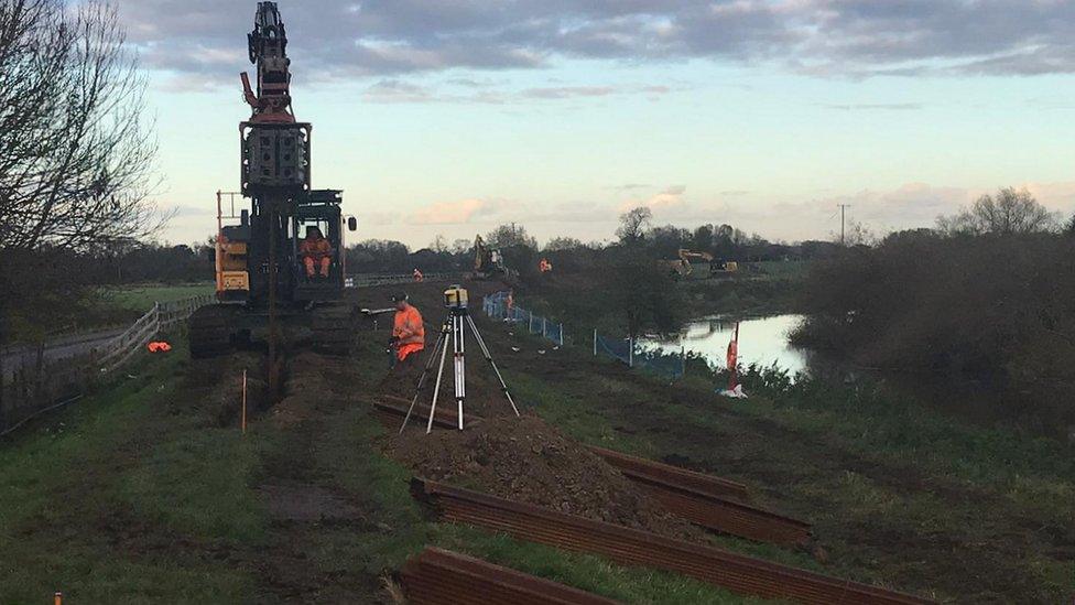 Environment Agency flood work