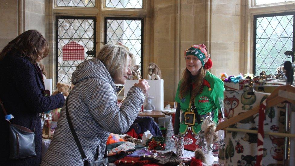 2019 Christmas fair at St Donats