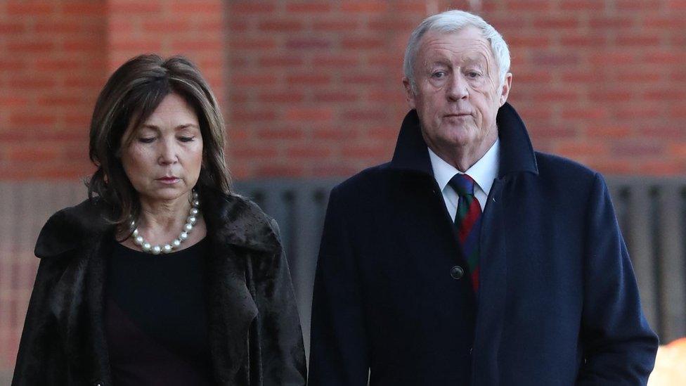 Chris Tarrant and girlfriend Jane Bird