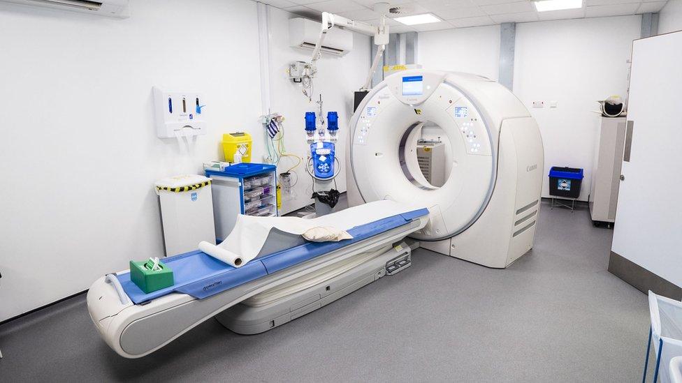 New CT scanner