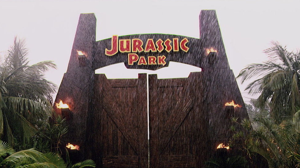 Still from Jurassic Park