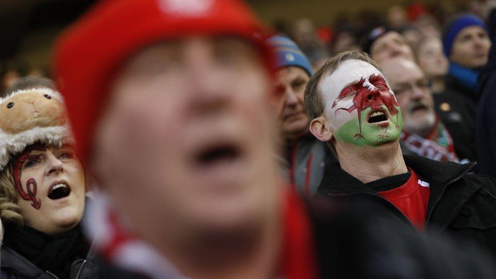 Welsh Six Nations fans