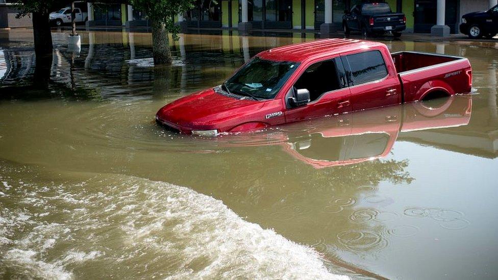 Aftermath of Hurricane Harvey