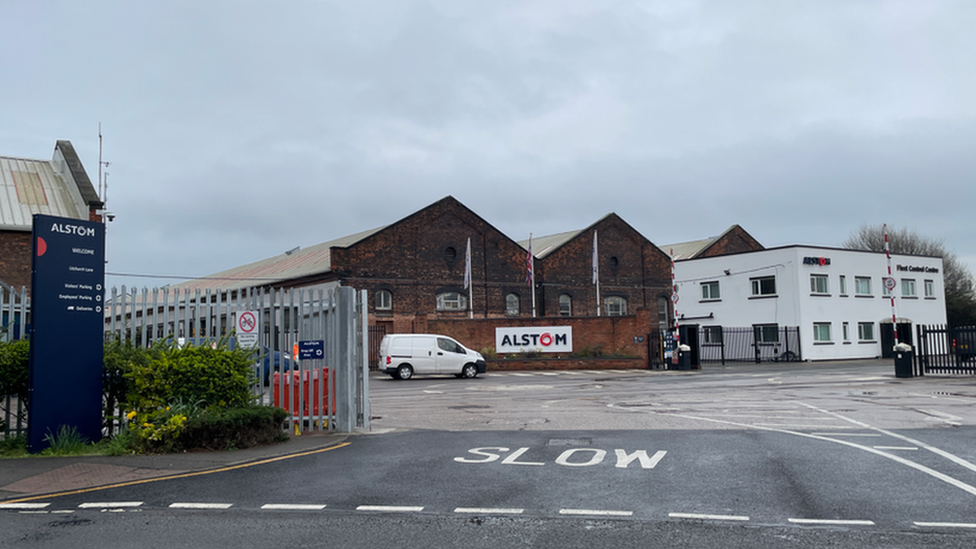 The factory is Litchurch Lane, Derby