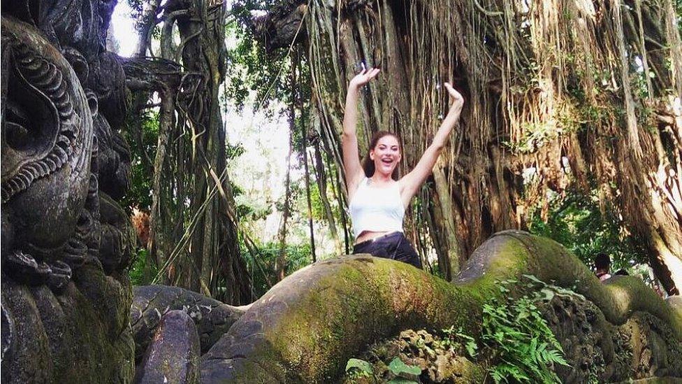 Natalie Seymour in Bali