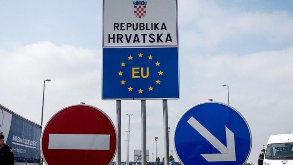 Croatia-Serbia border, 24 Sept