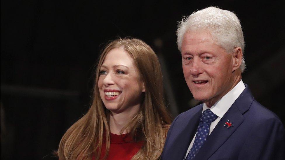 Bill Clinton & daughter Chelsea