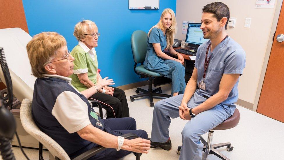 Mary Jane and Marian attend an appointment with Dr Selber