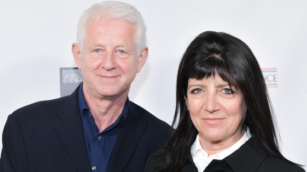 Richard Curtis and wife Emma Freud