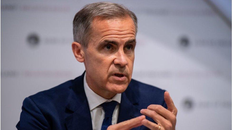 Bank of England governor Mark Carney