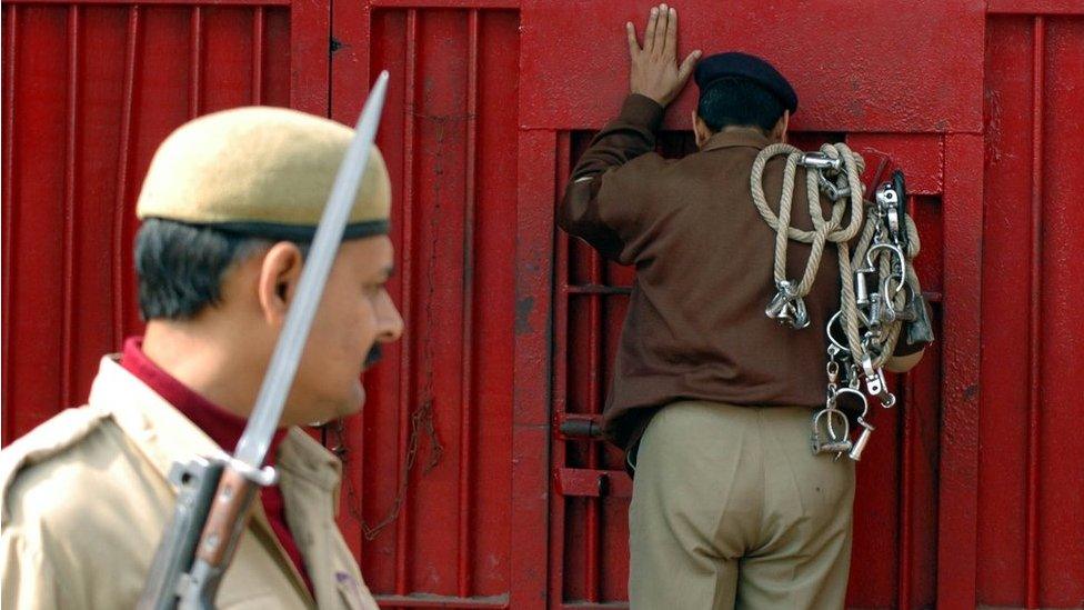 File picture of India prison