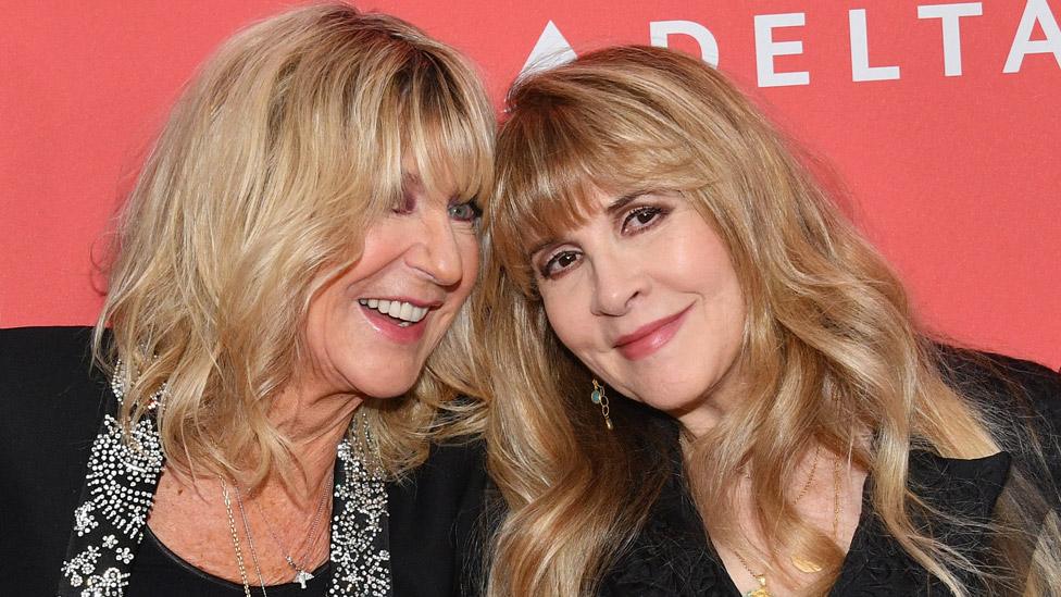 Christine McVie and Stevie Nicks pictured in 2018