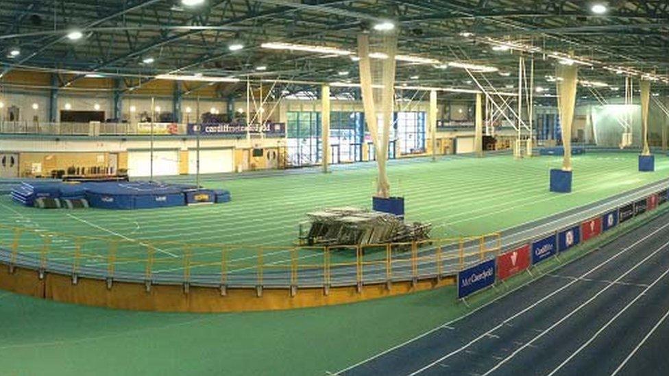 Cardiff's National Indoor Athletics Centre