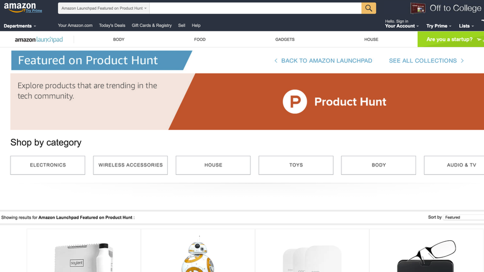 Product Hunt on Amazon