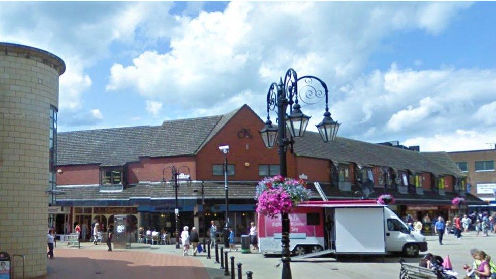 Henblas Square, Wrexham