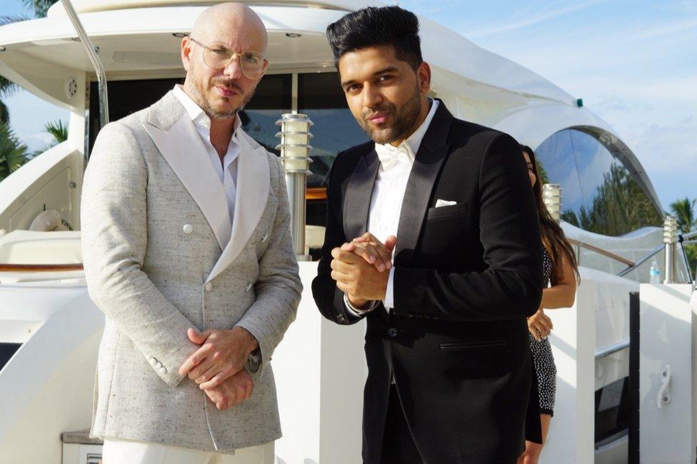 Pitbull and Guru Randhawa