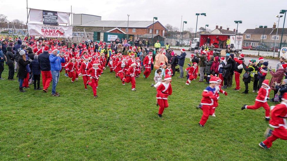 Saltford Santa Dash