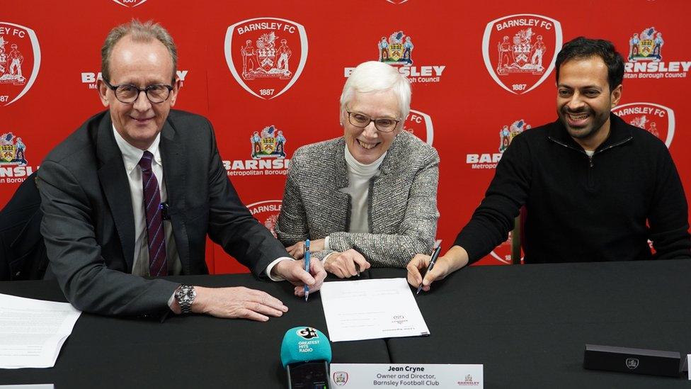 Sir Steve Houghton, Jean Cryne and Neerav Parekh