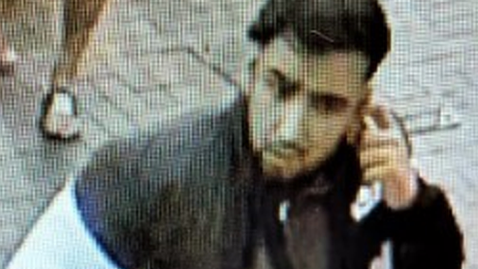 CCTV of man