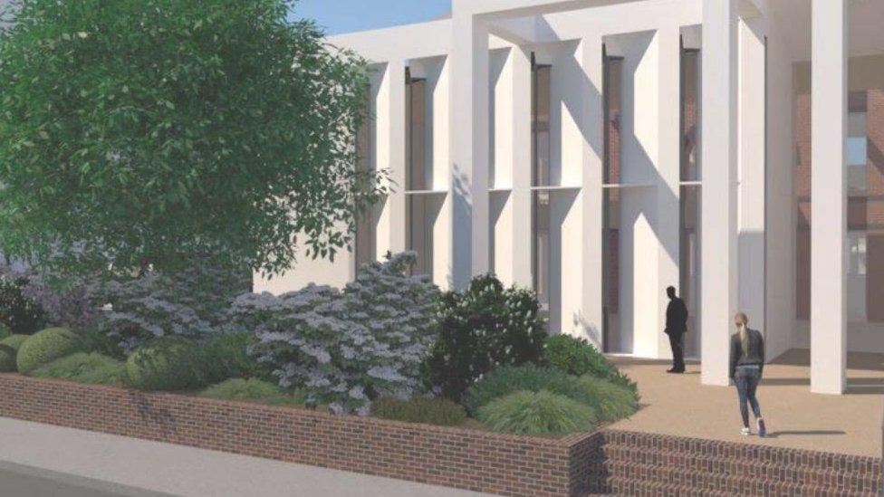 Plans for Civic Offices in Reading