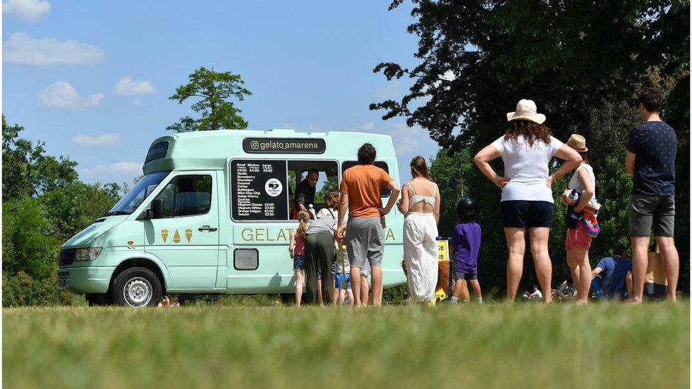 The public enjoying the Bank Holiday sun on Wandsworth Common