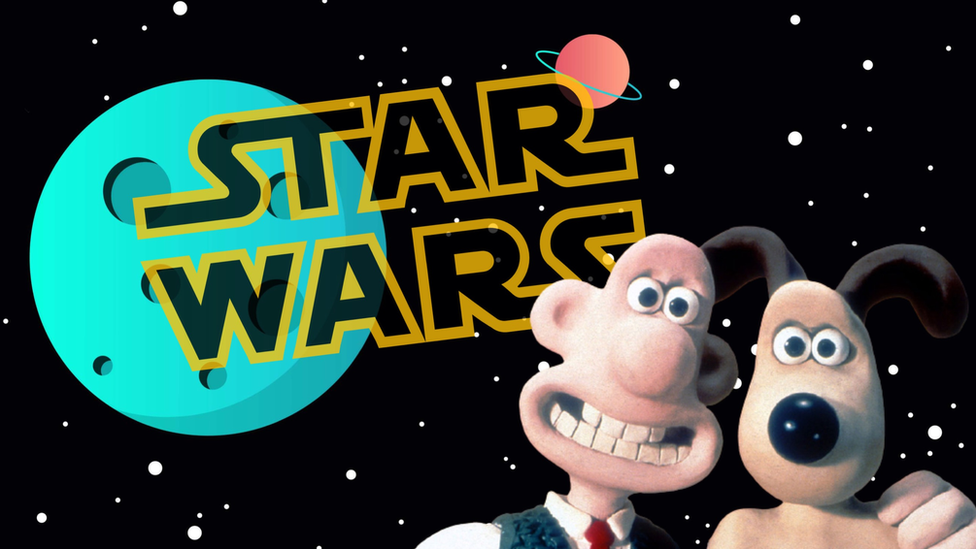 Star Wars and Wallace and Gromit.