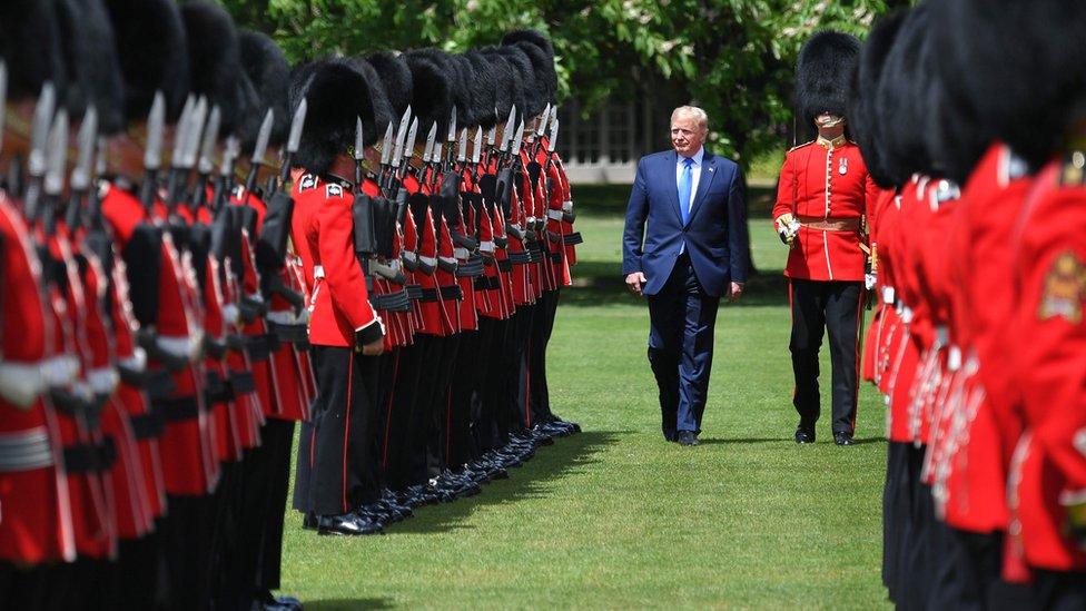 donald-trump-inspects-guards.