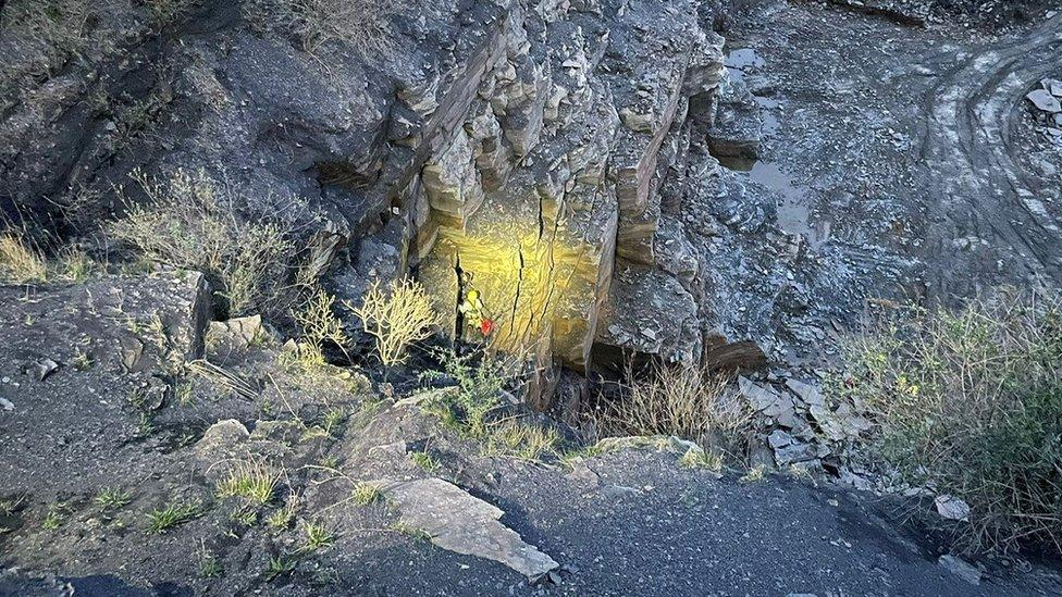 Quarry rescue - Shipley