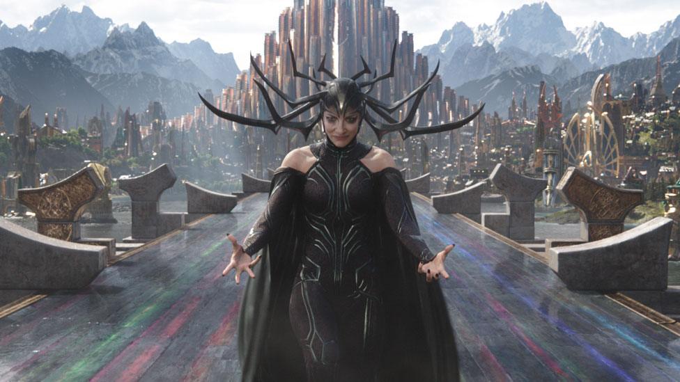 Cate Blanchett in Thor: Ragnarok