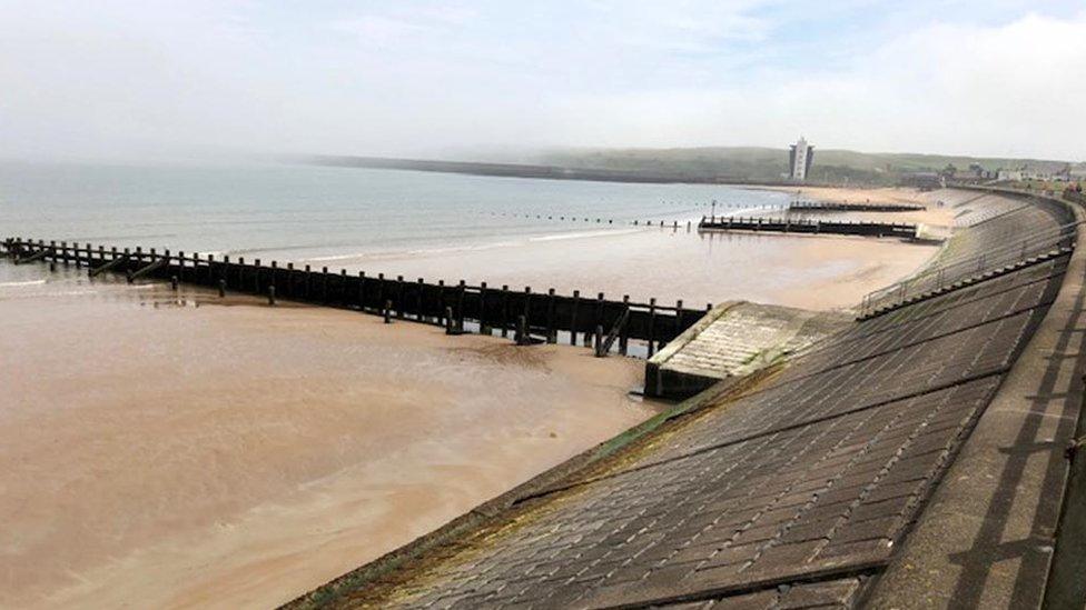 Aberdeen beach