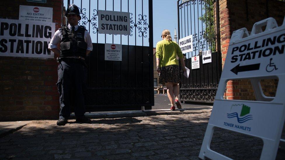 Polling station