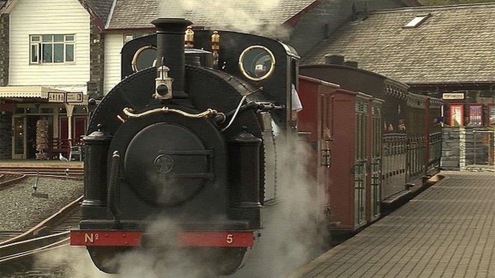 Injan stêm hanesyddol y Welsh Pony, Rheilffordd Ffestiniog