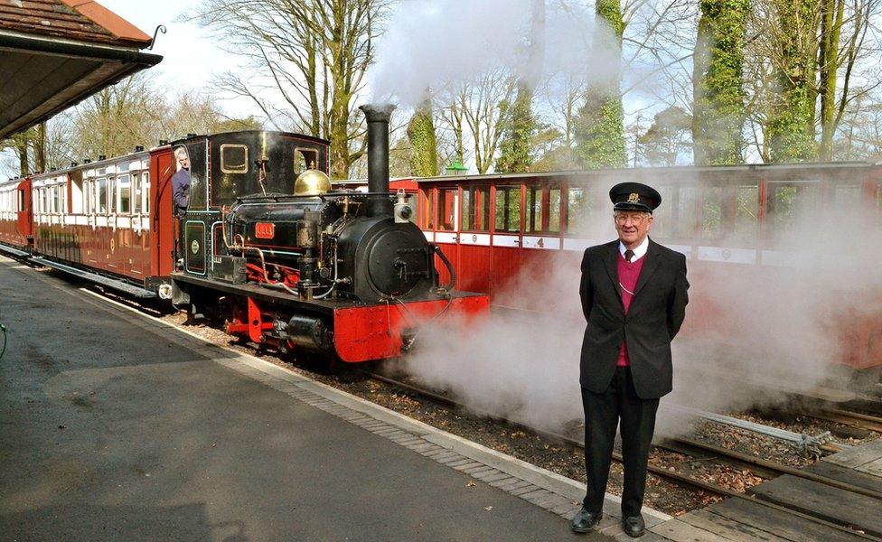 Lynton and Barnstaple Railway at Woody Bay Station